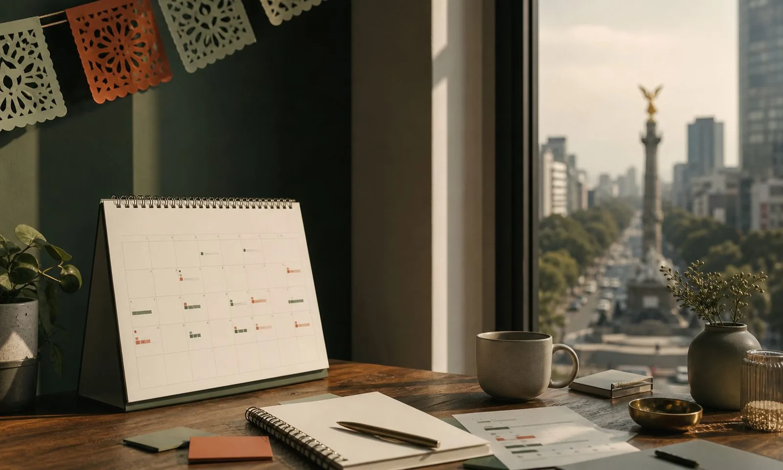 Mexico City high-season calendar