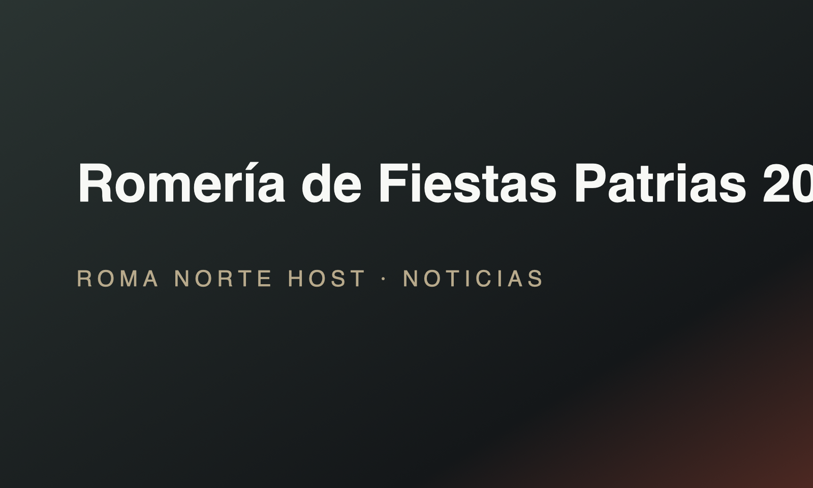 Romería de Fiestas Patrias 2026: CDMX prevé 250 permisos en el Centro Histórico